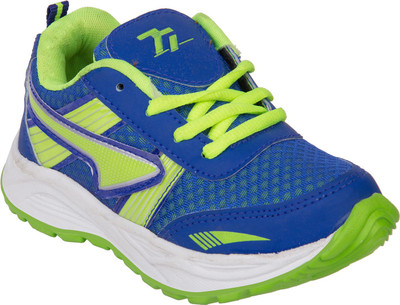 

77 seventy seven Boys & Girls Lace Walking Shoes(Multicolor, Green