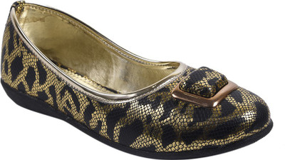 

JUMPS AND BUMPS Girls Slip on Ballerinas(Black