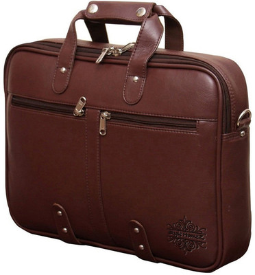 

Style Homez 15.6 inch Laptop Messenger Bag(Brown), Cinnamon tan brown
