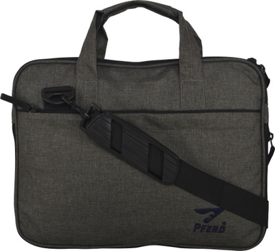 

PFERD 15 inch Expandable Laptop Tote Bag(Grey), Charcoal mileange