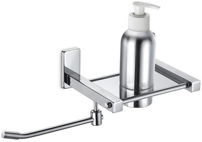 

Dazzle EMERALD Liquid Dispenser & Napkin Holder 250 ml Lotion, Shampoo Dispenser(Steel)