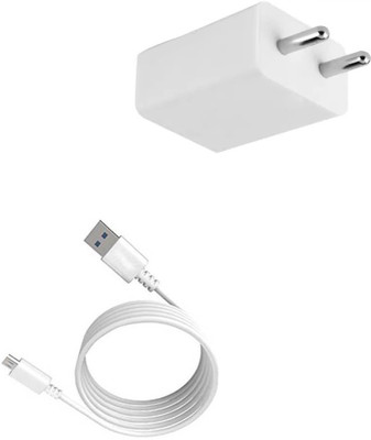 DAKRON Wall Charger Accessory Combo for Panasonic Eluga Ray 700(White)