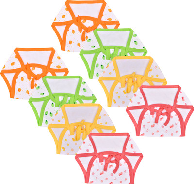 

Orange and Orchid Reusable Nappy, Multicolor