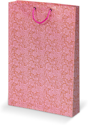 

Bdpp Paper Processers Printed Party Bag(Pink, Pack of 10)