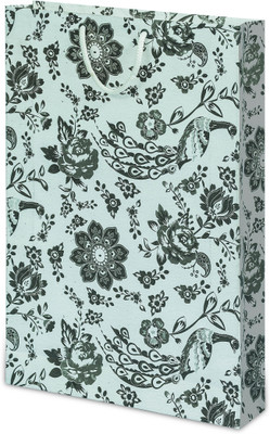 

Bdpp Paper Processers Printed Party Bag(Grey, Pack of 10)