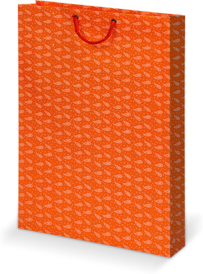 

Bdpp Paper Processers Printed Party Bag(Orange, Pack of 10)