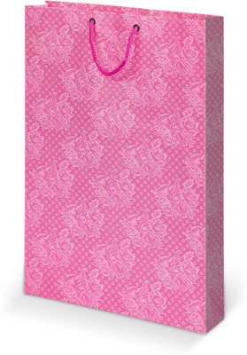 

Bdpp Paper Processers Printed Party Bag(Pink, Pack of 10)