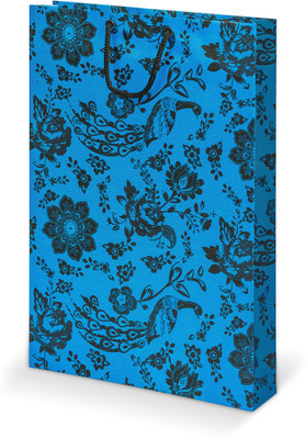 

Bdpp Paper Processers Printed Party Bag(Blue, Pack of 10)