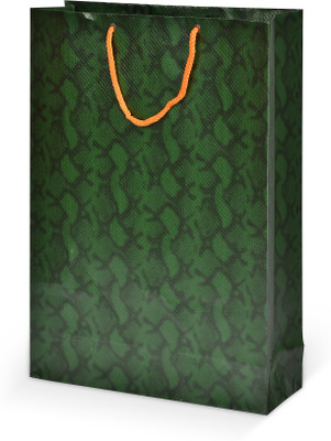 Bdpp Paper Processers Printed Party Bag(Green, Pack of 10)