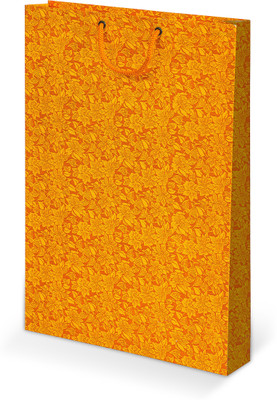

Bdpp Paper Processers Printed Party Bag(Orange, Pack of 10)