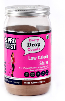 

PROQUEST Low calorie Shake with Fiber Blend Meal Replacements Nutrition Drink(Milk Chocolate Flavored)
