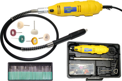 

Digital Craft Pro Tool Electric Mini Die Grinder & Bench Clip & Flexible Shaft Rotary Electric Multifunctional Power Tools Set Rotary Tool(3.0 mm)