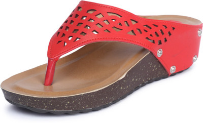 

K9teen Women Red Wedges