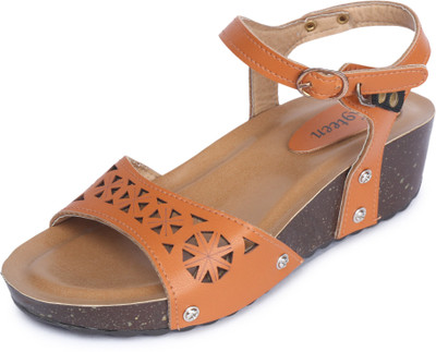 

K9teen Women Brown Wedges