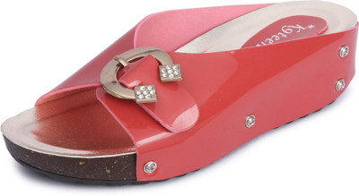 

K9teen Women Red Wedges