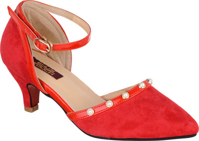 Shuz Touch Women RED Bellies