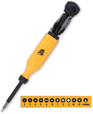

JCB Ratchet Screwdriver(Slot, Phillips, Polydrive)
