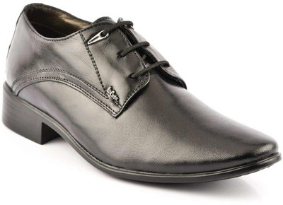 

Lee Cooper Men Genuine Leather Lace Up Shoes For Men(Black