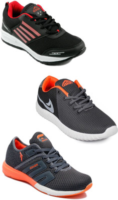 

Asian Men Casual & Running Shoes Combo Pack of 3 Running Shoes For Men(Multicolor