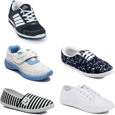 

Asian Women Casual & Running Shoes Combo Pack of  Casuals For Women(Multicolor