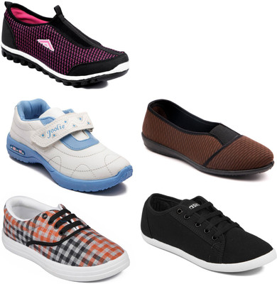 

Asian Women Casual & Running Shoes Combo Pack of  Casuals For Women(Multicolor
