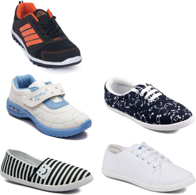 

Asian Women Casual & Running Shoes Combo Pack of  Casuals For Women(Multicolor