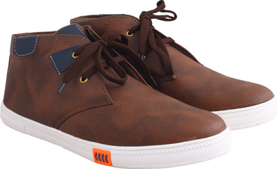 

Crunx Tusker MiD Casuals For Men(Brown