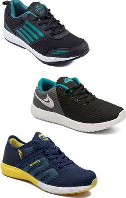 

Asian Men Casual & Running Shoes Combo Pack of 3 Walking Shoes For Men(Multicolor