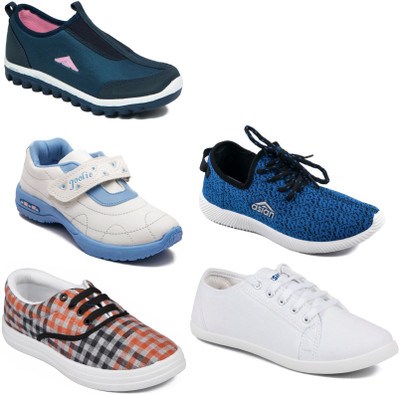 

Asian Women Casual & Running Shoes Combo Pack of  Casuals For Women(Multicolor