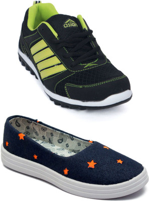 

Asian Women Casual & Running Shoes Combo Pack of 2 Walking Shoes For Women(Multicolor