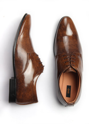 

NMD Brown Formal Lace-Up Shoes For Boys& Men's Derby For Men(Brown