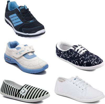 

Asian Women Casual & Running Shoes Combo Pack of  Casuals For Women(Multicolor