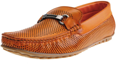 Balujas Loafers Loafers For Men(Orange)