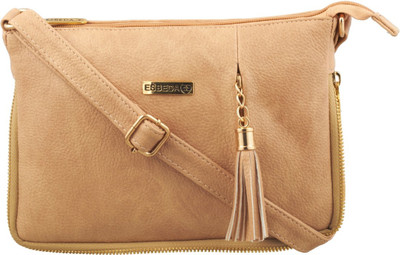 

ESBEDA Women Casual Beige PU Sling Bag