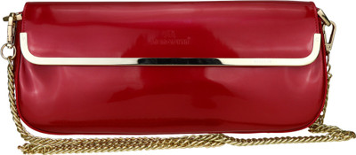 

ZEVORA Women Evening/Party Red PU Sling Bag