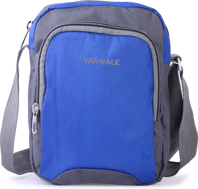 

VANWALK Boys & Girls Sports Blue Nylon Sling Bag