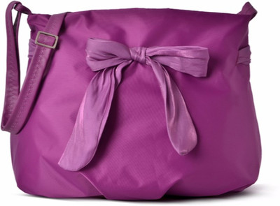 

Baggit Women Casual Purple Polyester Sling Bag