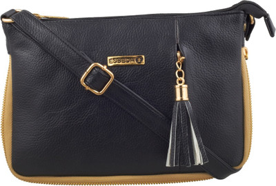 

ESBEDA Women Casual Black PU Sling Bag