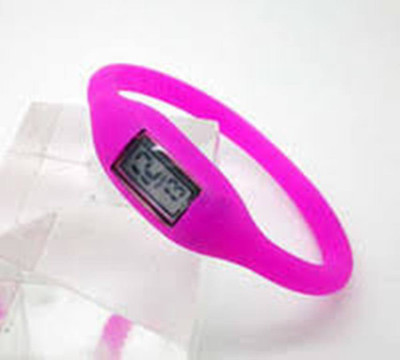 

Ismart Ismart Pink Led Digital Bracelet Watch For Boys & Girls (Ismart00050) Pink Smartwatch(Pink Strap 2.5)