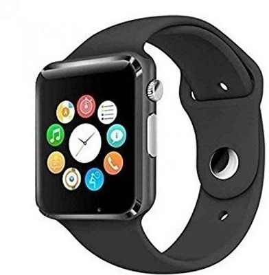 sunrise a1 black smartwatch