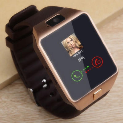 

Oasis Bluetooth Smart Watch DZ 09 (Golden) Best For LG G6 Golden Smartwatch(Gold Strap Regular)