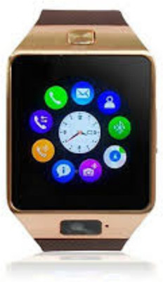 

Oasis Bluetoothi Golden Smartwatch(Brown Strap Regular)