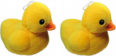

Shopfloor.XYZ Soft Spongy Quack Quack Duck For Children-26cm (Yellow) and Stuffed Soft Toy Plus (Multicolor) - Combo Stuffed Toys - 26 cm - 26 cm(Multicolor)
