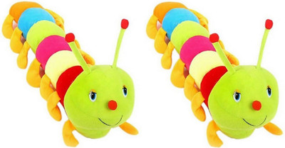 

Shopfloor.XYZ Cute Colorful Caterpillar Soft Toy COMBO - 26 cm (Multicolor) - 26 cm(Multicolor)