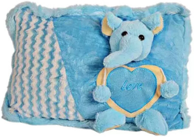 soniya Enterprises soft toy pillow - 40 cm(Blue)