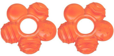 

MeeMee Multi-Textured Water Filled Teether (Pack Of 2) Teether(Multicolor)
