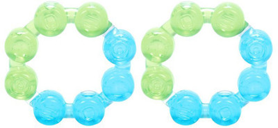 

MeeMee Multi-Textured Water Filled Teether (Pack Of 2) Teether(Multicolor)