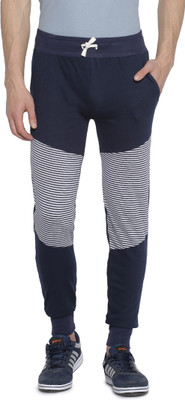CAMPUS SUTRA Checkered Men Blue Track Pants