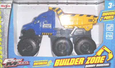 

Maisto Builder Zone Quarry Monsters blue & Yellow(Blue, Yellow)