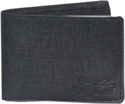 

SkyLand Men Black Artificial Leather Wallet(3 Card Slots)